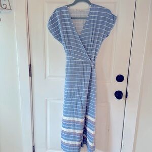 Marine layer wrap dress